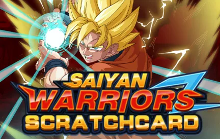 Saiyan Warriors Scratch Card